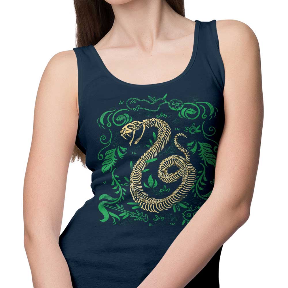 Fitas Artwork Snake Fossil Design Men's and Unisex and Women's Tank Tops