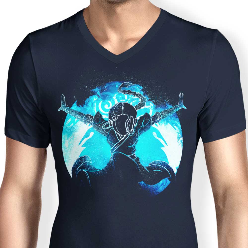 Men's V-Neck T-Shirt by Water Soul