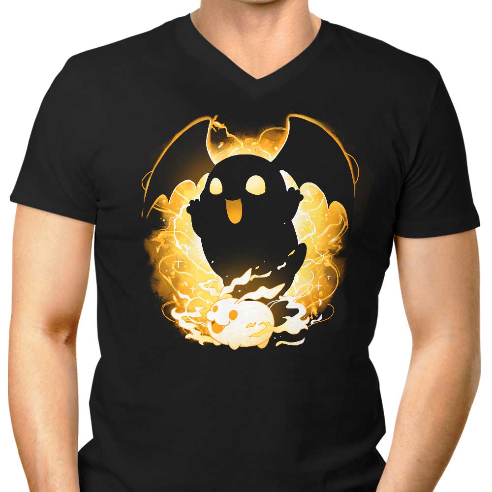 DigiHope Stylish Men's V - Neck Shirt by Vallina84