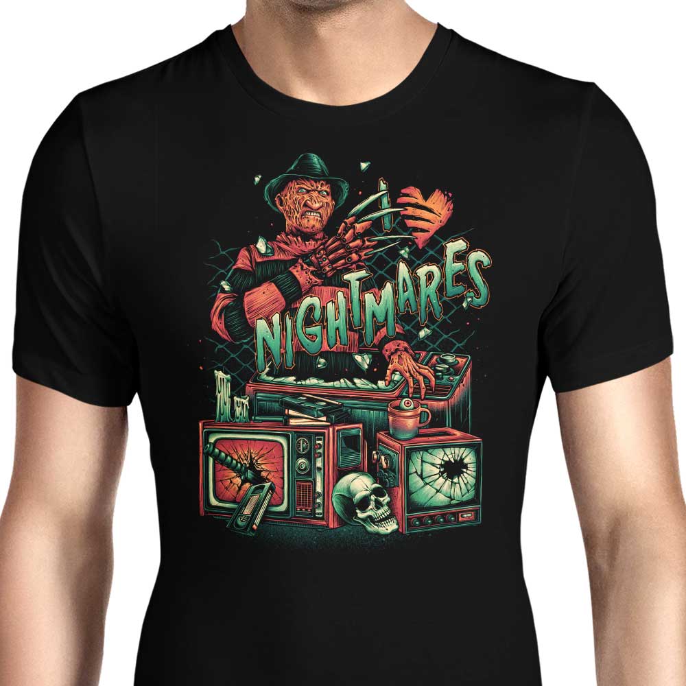 Glitchygorilla's I Heart Nightmares - Stylish Men's Apparel