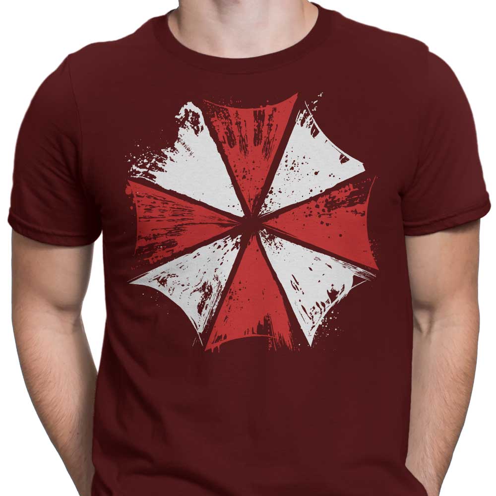 Dr. Monekers' Inked Umbrella Men's T-Shirts in Various Sizes