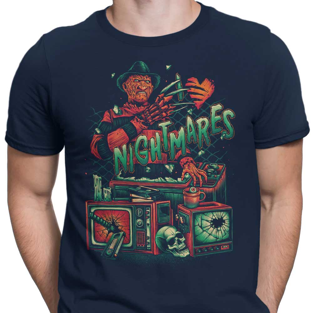Glitchygorilla's I Heart Nightmares - Stylish Men's Apparel