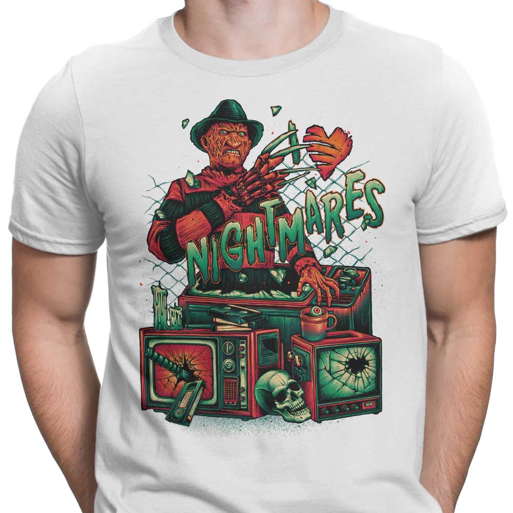 Glitchygorilla's I Heart Nightmares - Stylish Men's Apparel