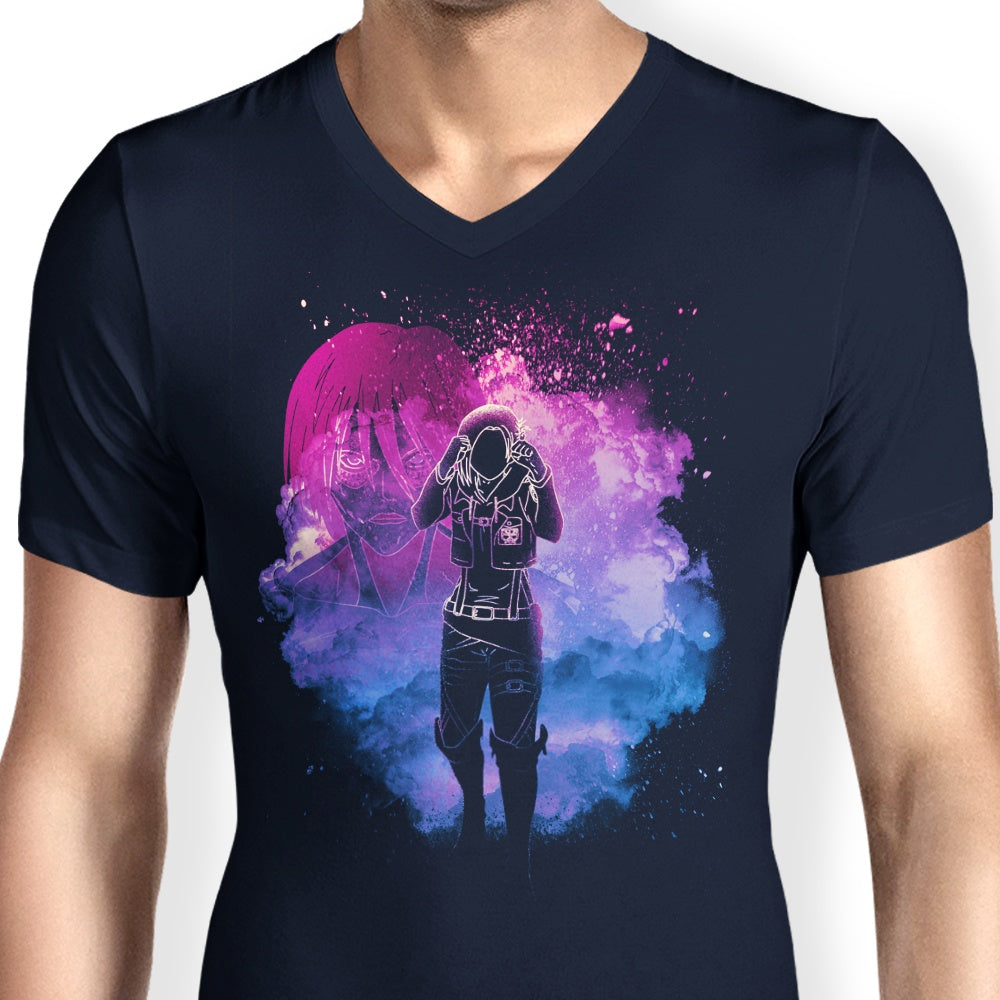 Men's Stylish V-Neck Inspired by the Female Spirit