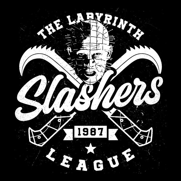 Labyrinth Slashers Men's Fashionable V-Neck T-Shirt