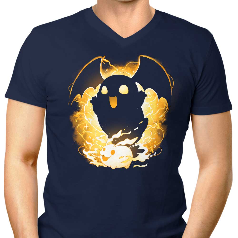 DigiHope Stylish Men's V - Neck Shirt by Vallina84