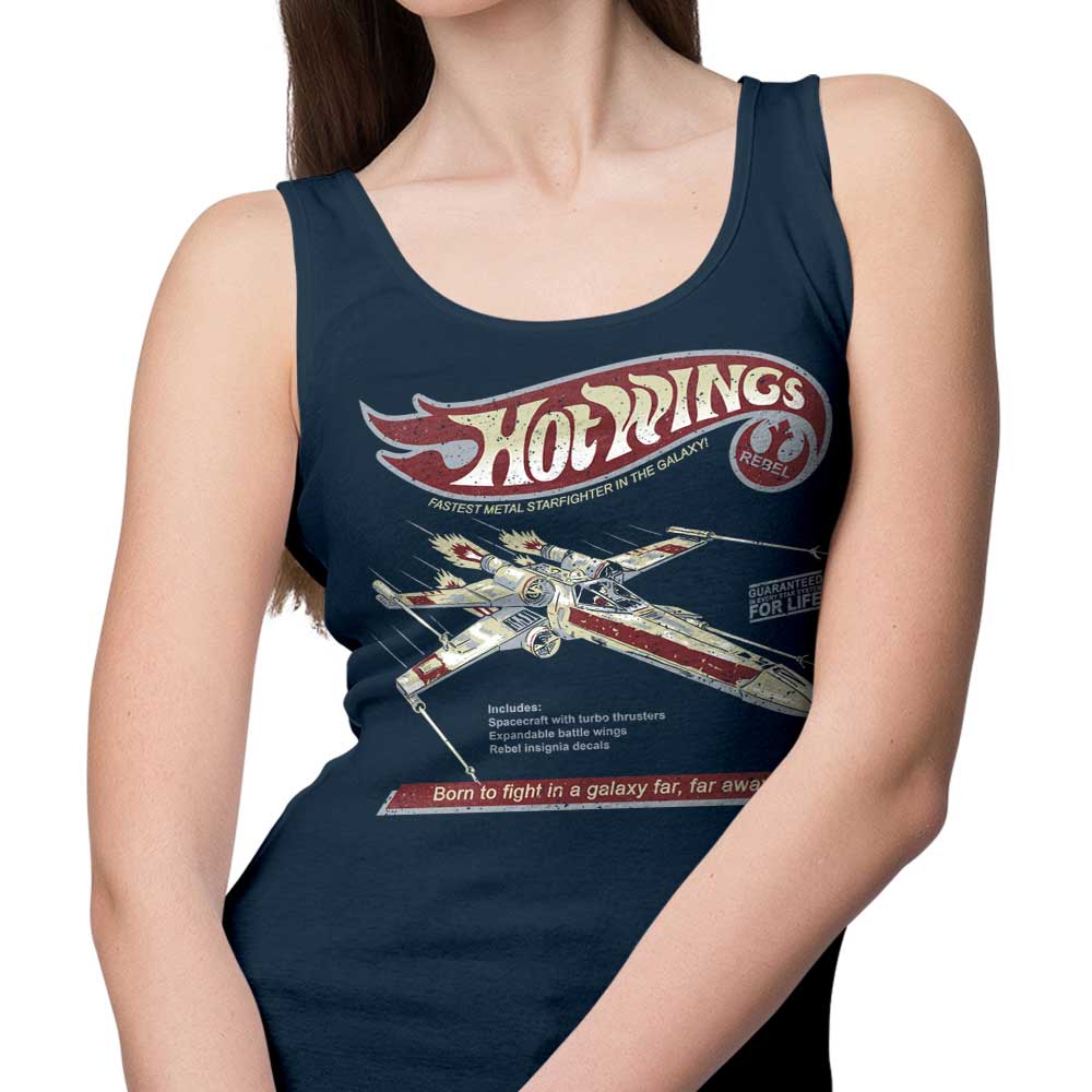 Rebel Hot Wings Style Tank Top for Fashion Enthusiasts