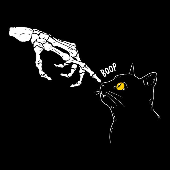 DinoMike's Spooky Men's V-Neck Shirt - A Boop of Style