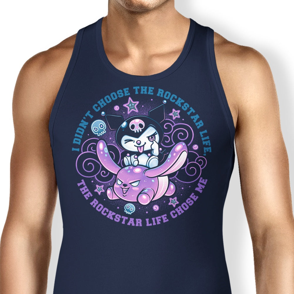 Adorable Rockstar-themed Women's Tank Top