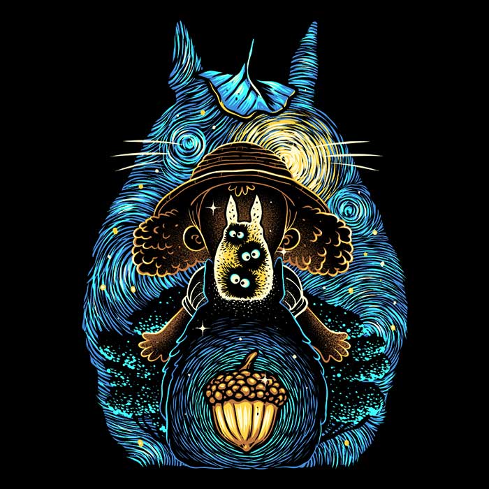 Glitchygorilla's 'Neighbors in the Night' Stylish Ringer T - Shirt