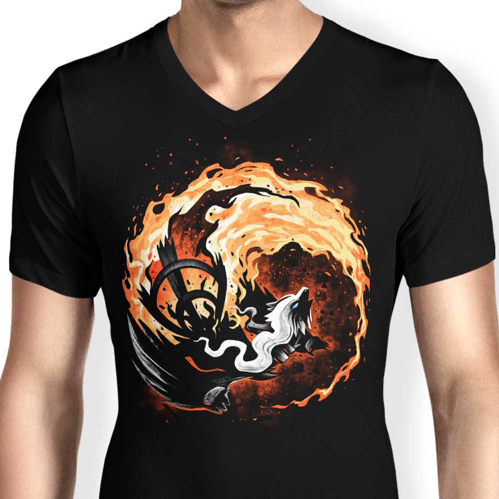 Men's V-Neck T-shirt - The Path of Truth