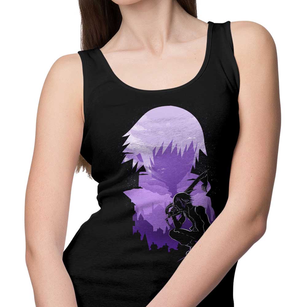 Stylish Light and Darkness Design Men's and Women's Tank Tops