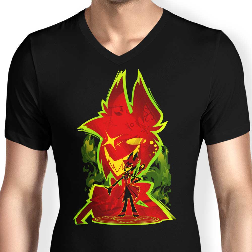 Hypertwenty Men's Stylish V-Neck - The Master of the Airwaves
