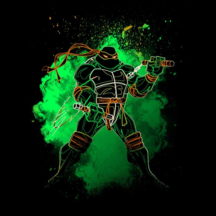 Donnie Illustrations' Nunchaku Soul - Men's Tank Top for Martial Arts Enthusiasts