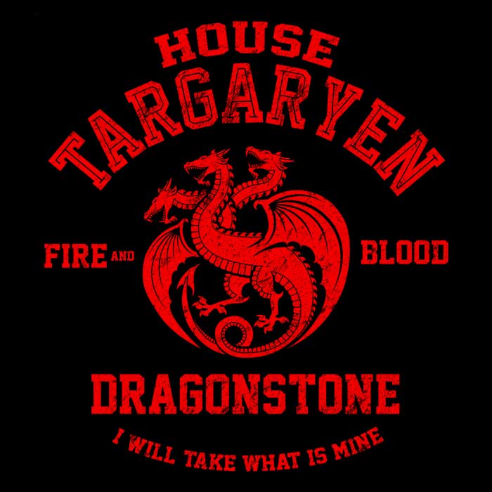 Digital Phoenix's Fire and Blood Inspired Ringer Style T-Shirt for Casual Wear