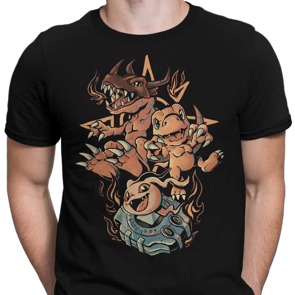 Men's Digital Dinosaur Evolution Apparel by Edu.ely