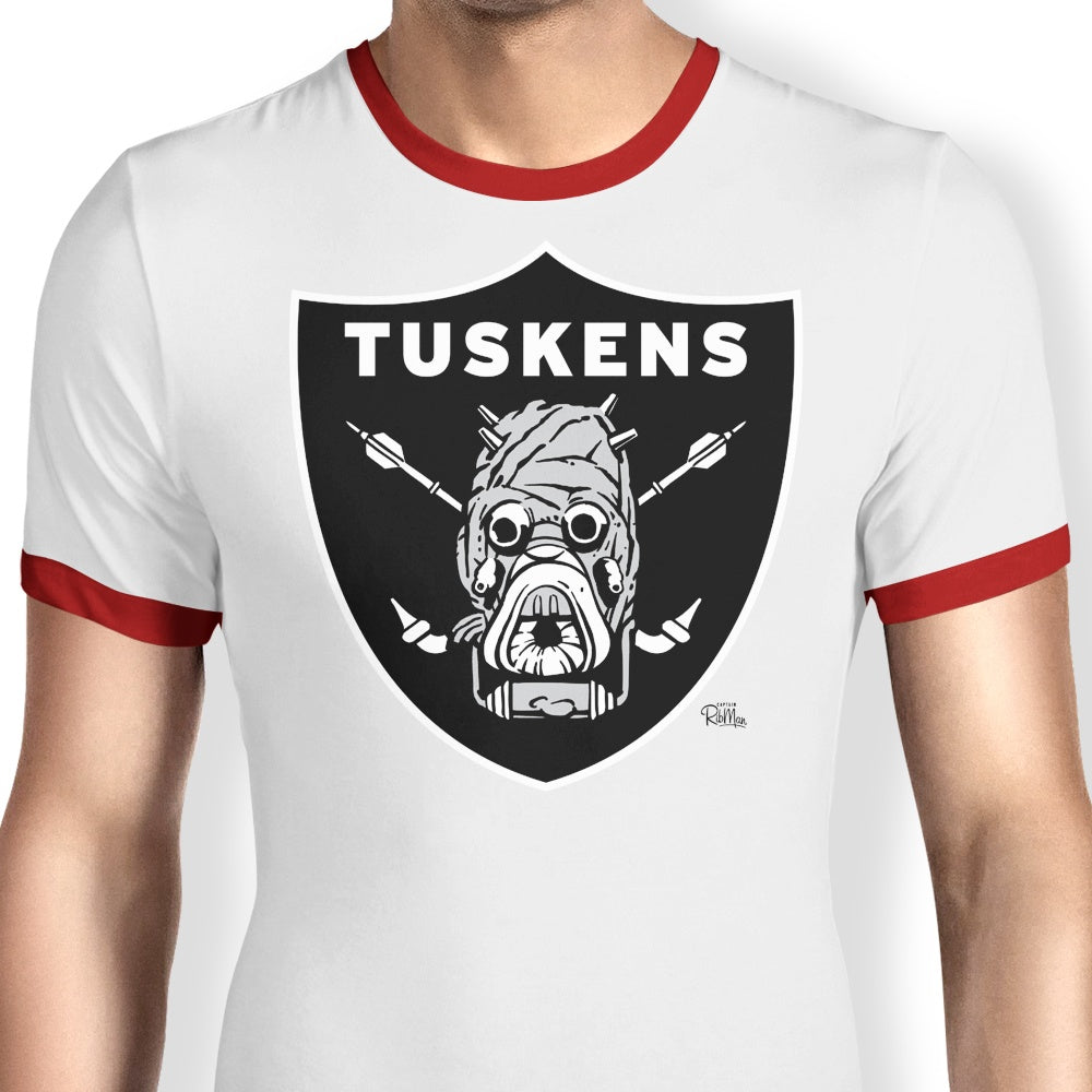 Captain Ribman's Raiders Men's Ringer Style T-Shirt