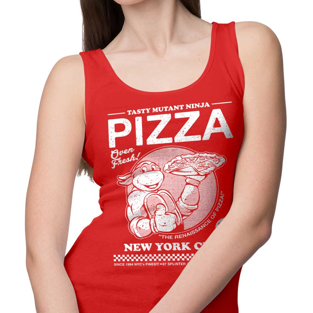 Delicious Mutant Ninja Pizza Themed Men's and Women's Unisex Tank Top