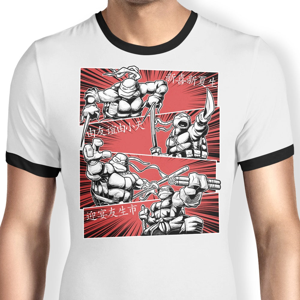 Ninja Squad Stylish Ringer T-Shirt for Fashion Lovers