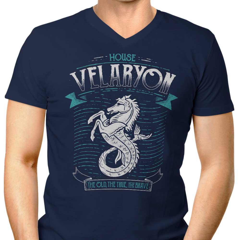 Brave, Authentic and Timeless Men's V-Neck Tee