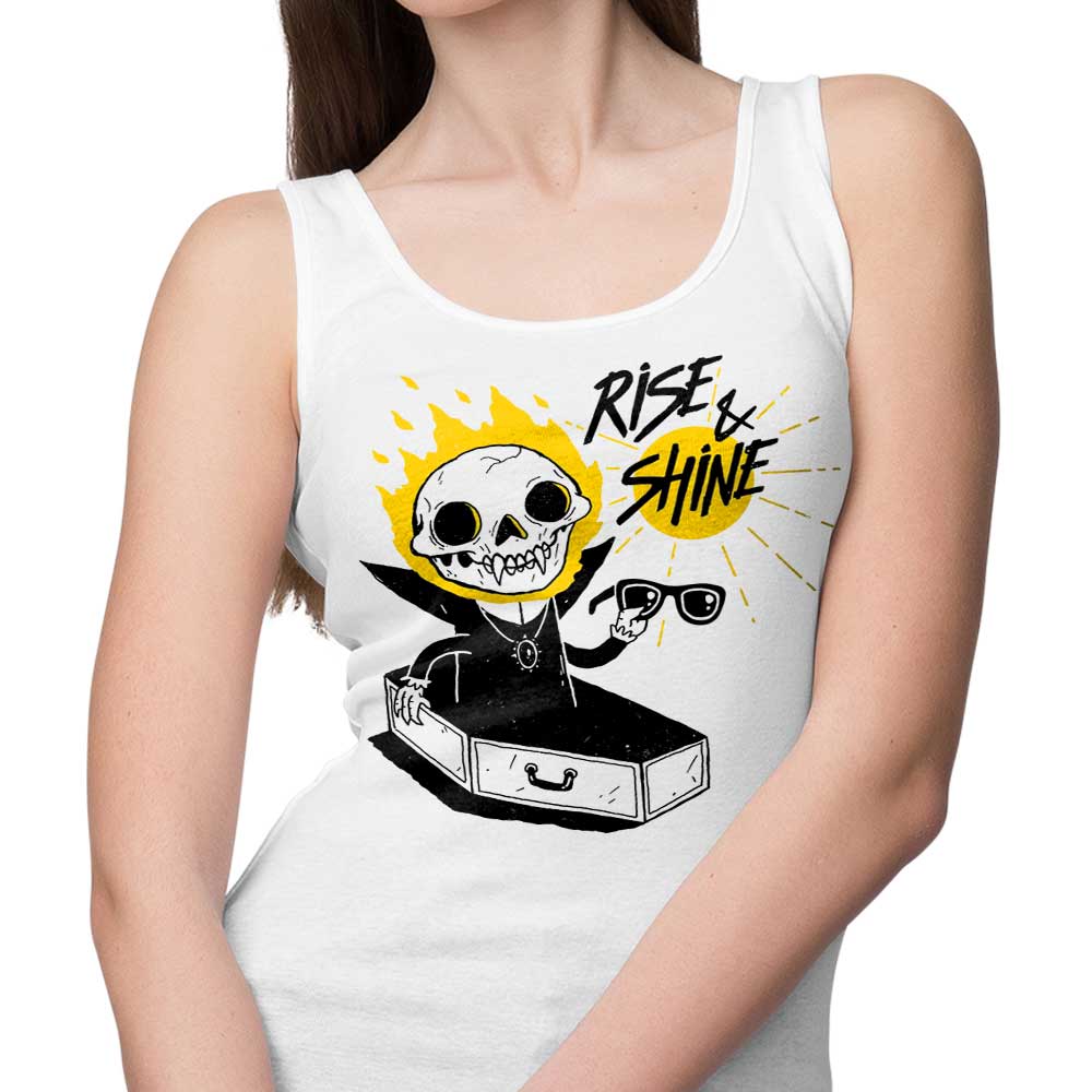 DinoMike's Comfortable Rise and Shine Tank Tops for All Genders