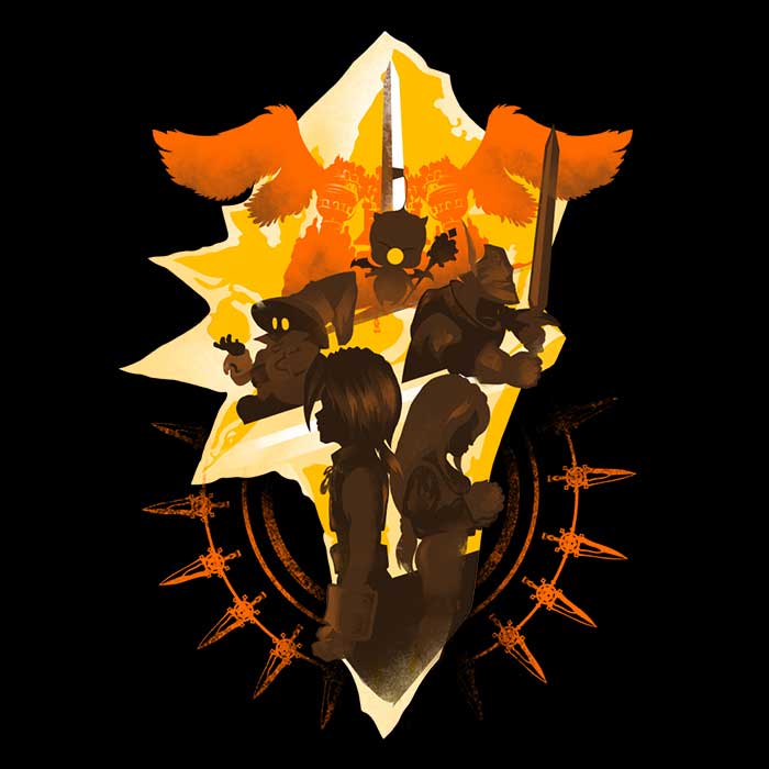 Ringer T-Shirt Featuring the Melodies Of IX Design