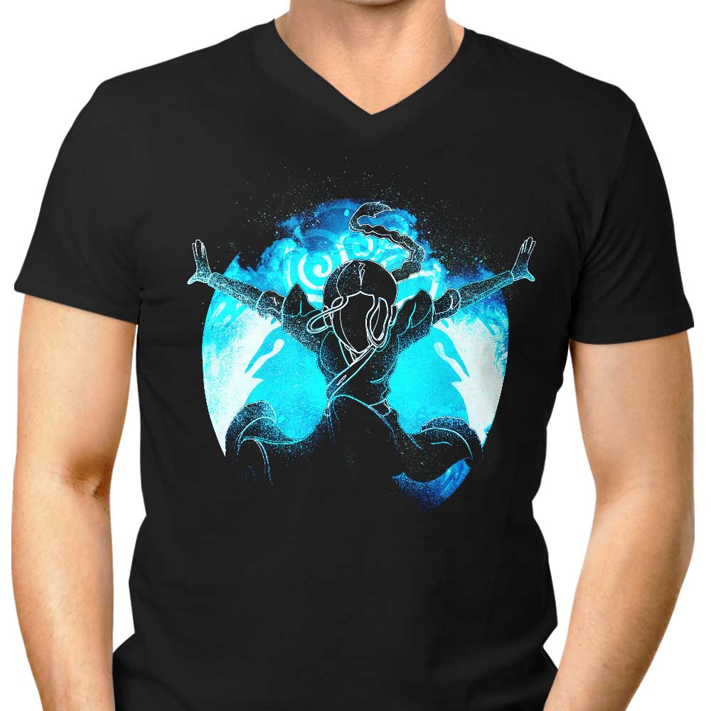 Men's V-Neck T-Shirt by Water Soul