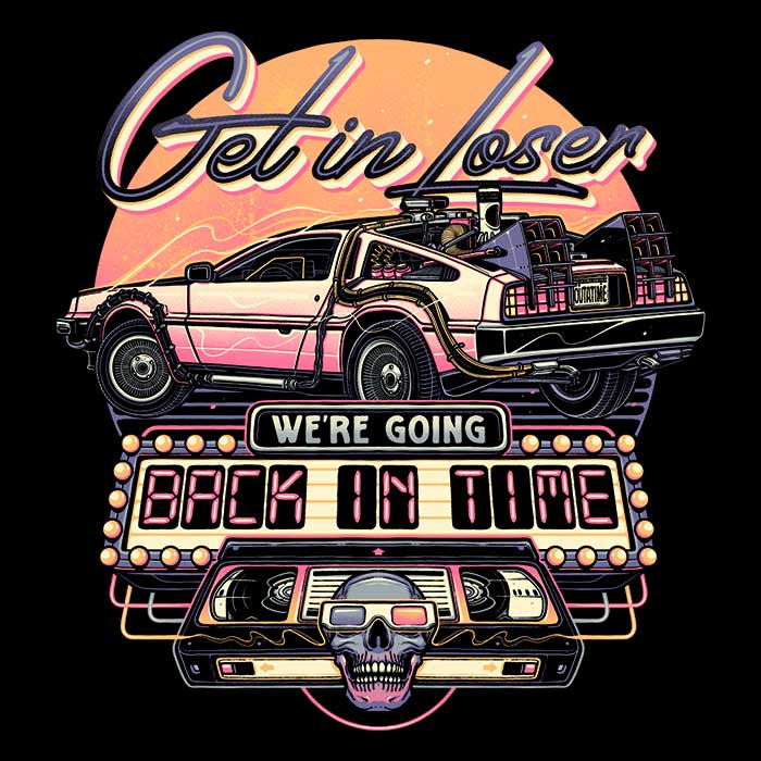 A Trip Back in Time - Stylish Ringer T-Shirt