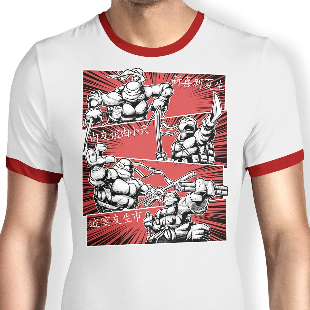 Ninja Squad Stylish Ringer T-Shirt for Fashion Lovers