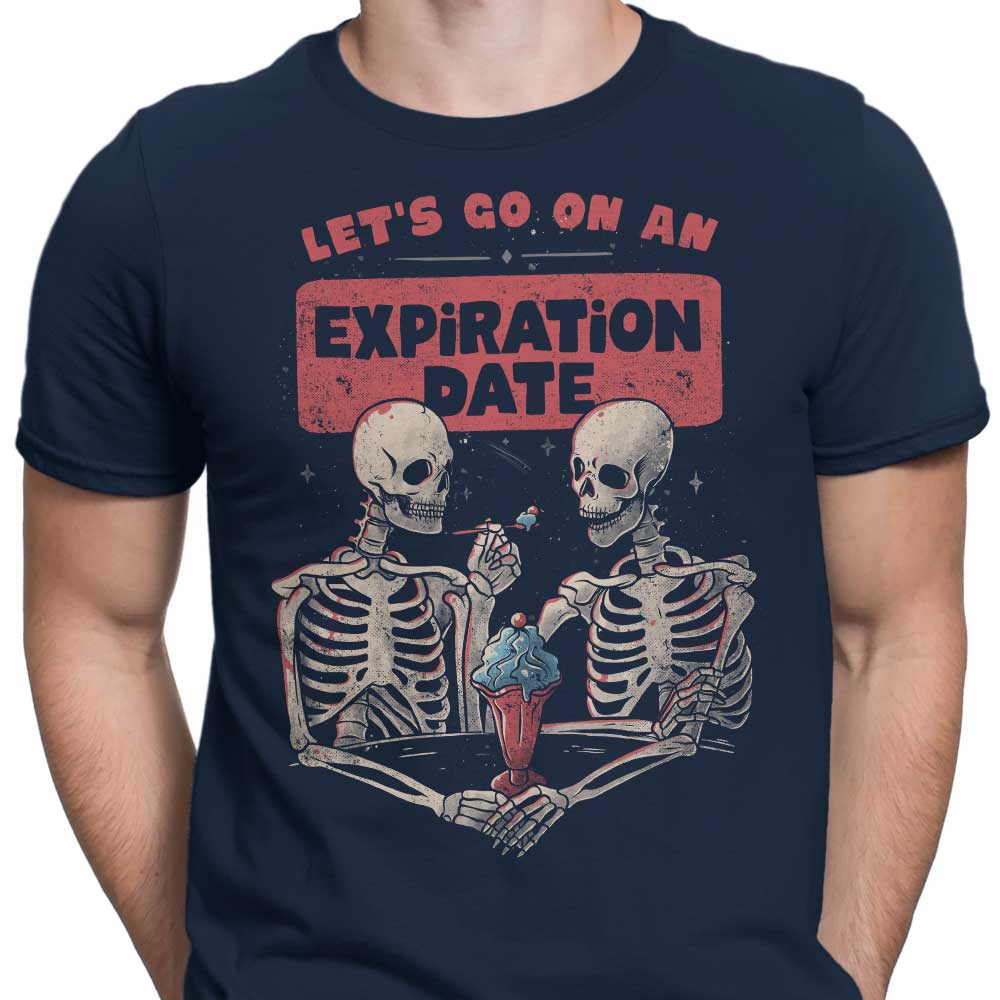 Edu.ely Men's Expiration Date Apparel: T-Shirts in Various Sizes