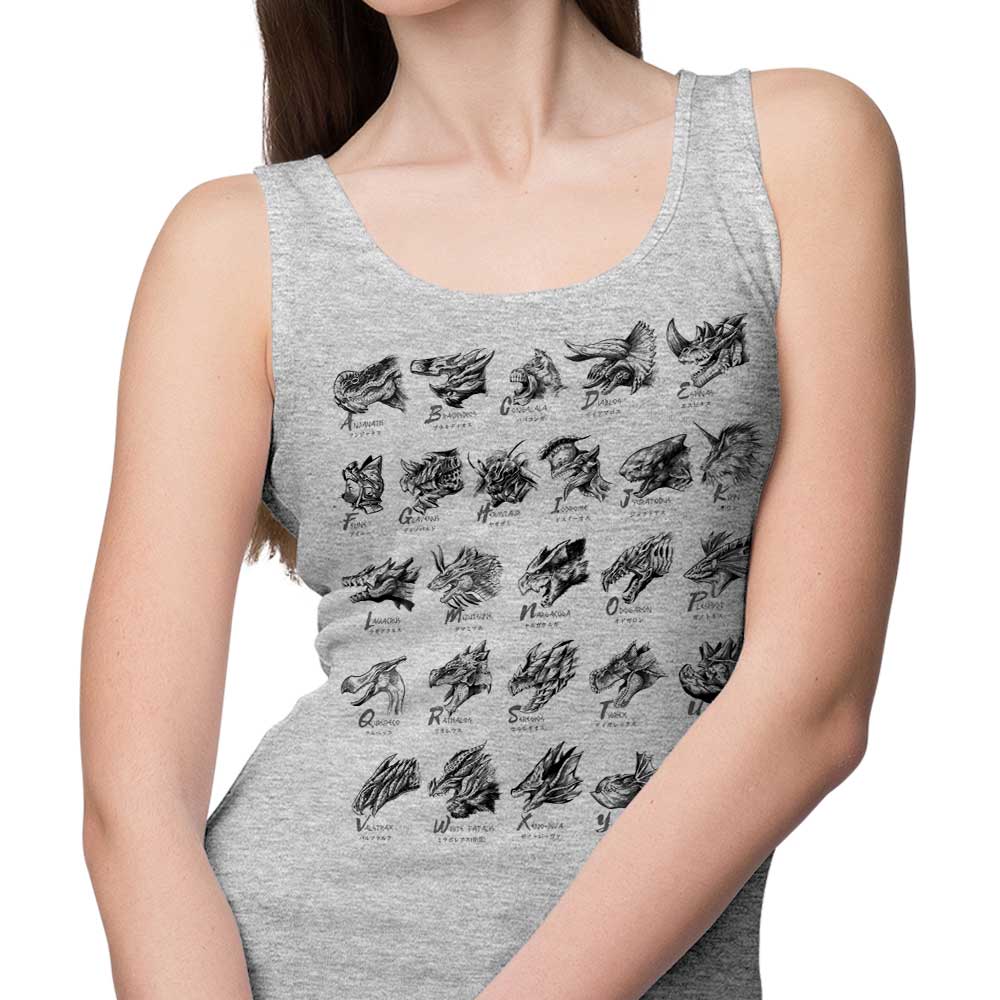 Adam Works Monsterpedia Men's and Women's Comfortable Tank Tops