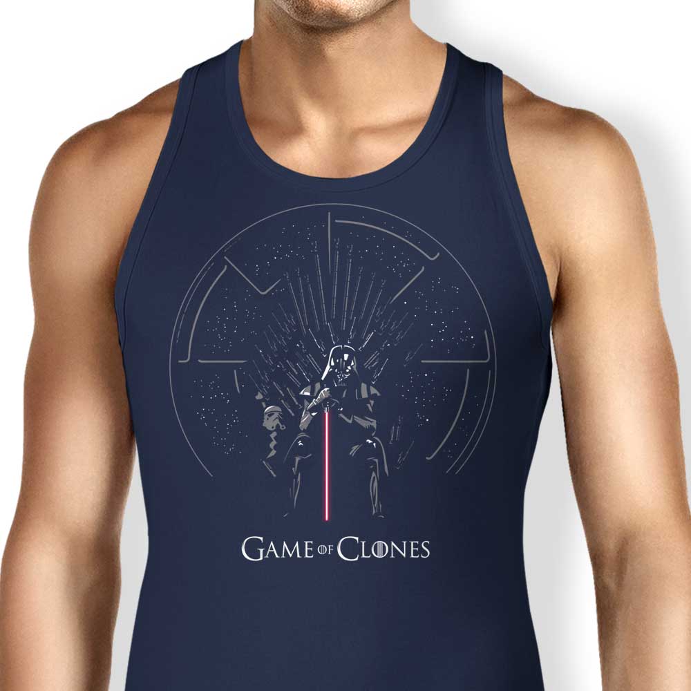 Foureyedesign's Comfortable Game of Clones Tank Tops for Men and Women