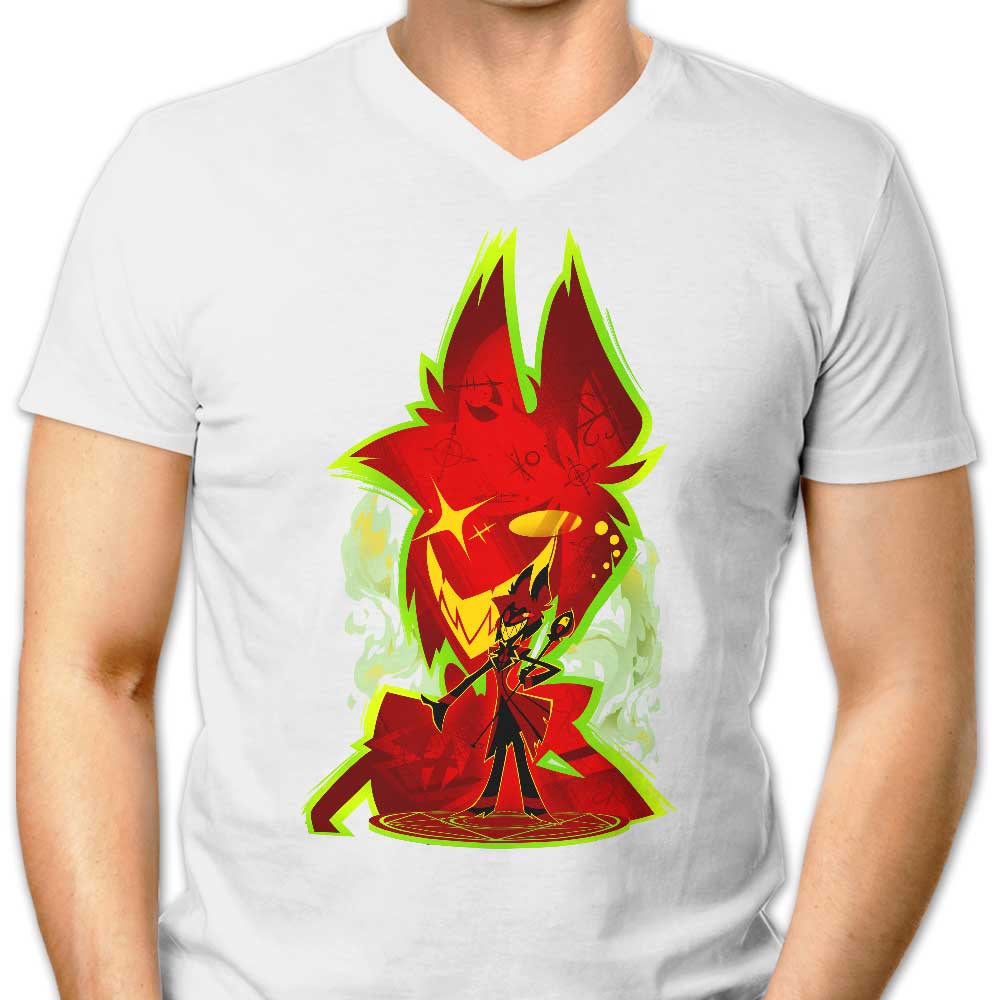Hypertwenty Men's Stylish V-Neck - The Master of the Airwaves