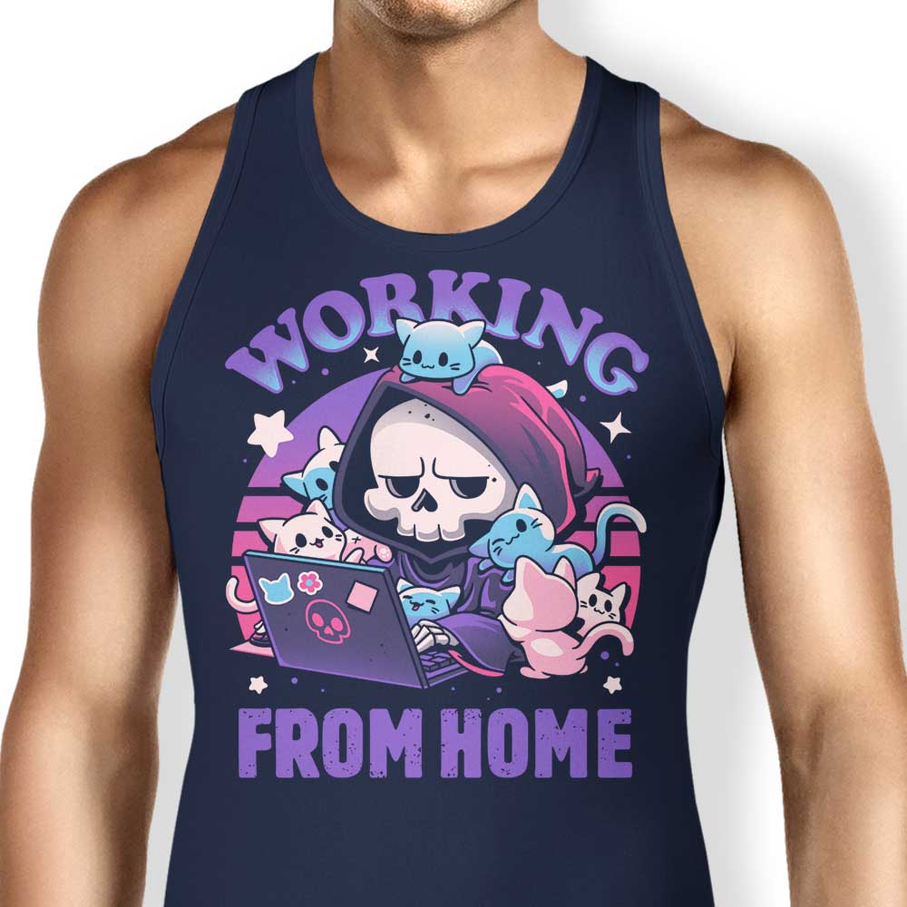 Reaper's Remote Realm Design - Stylish Tank Top for Trendy Wear