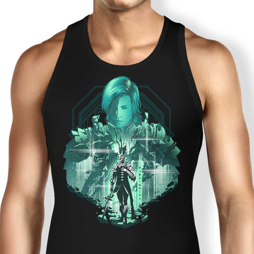 Powerful Bahumut-themed Men's Tank Top