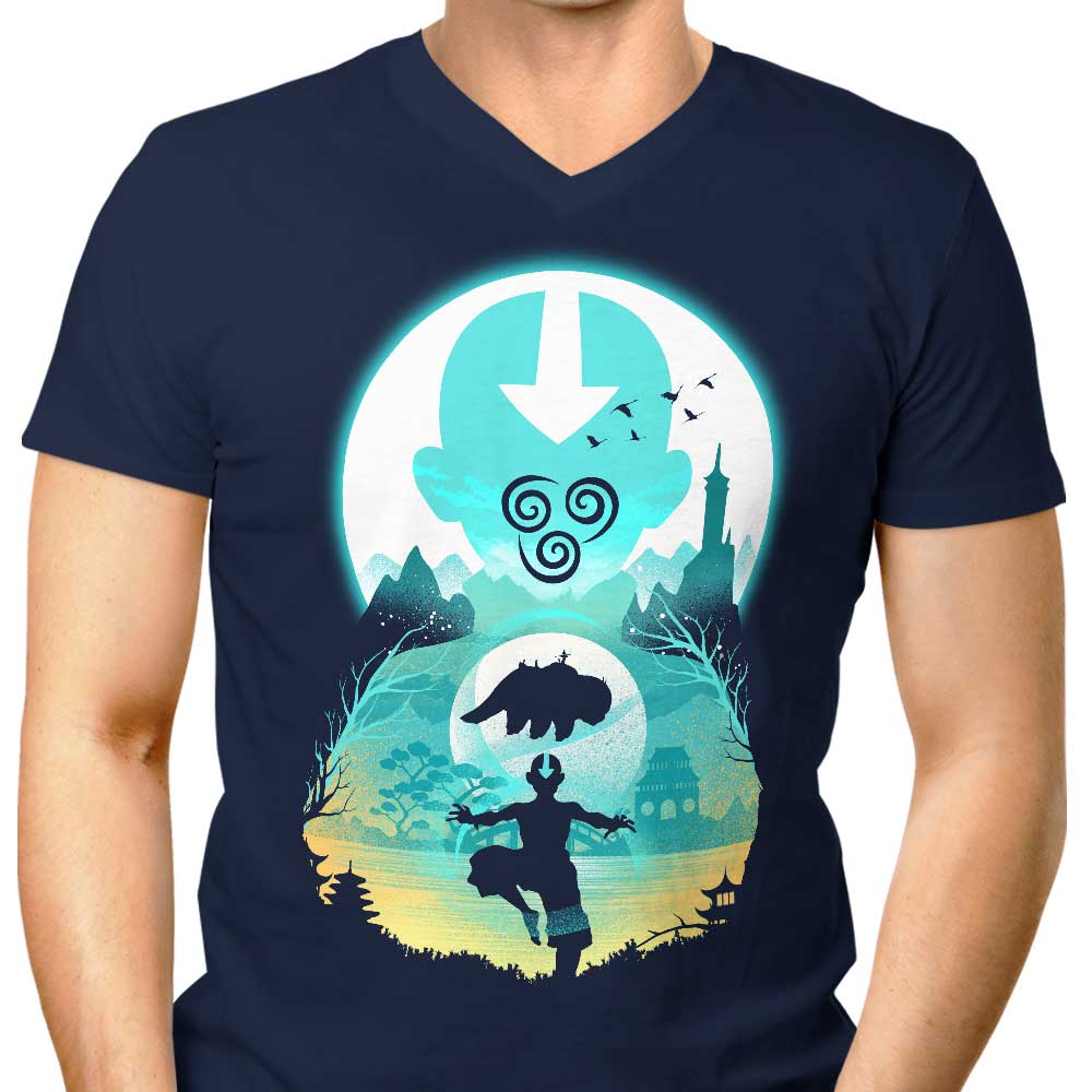 Airscape Men's Stylish V-Neck Apparel