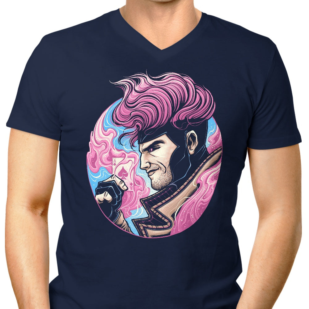 High - Energy Kinetic Charge Men's Stylish V - Neck