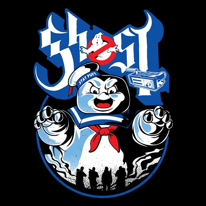 Stay Puft Brand Men's Classic V-Neck T-Shirt