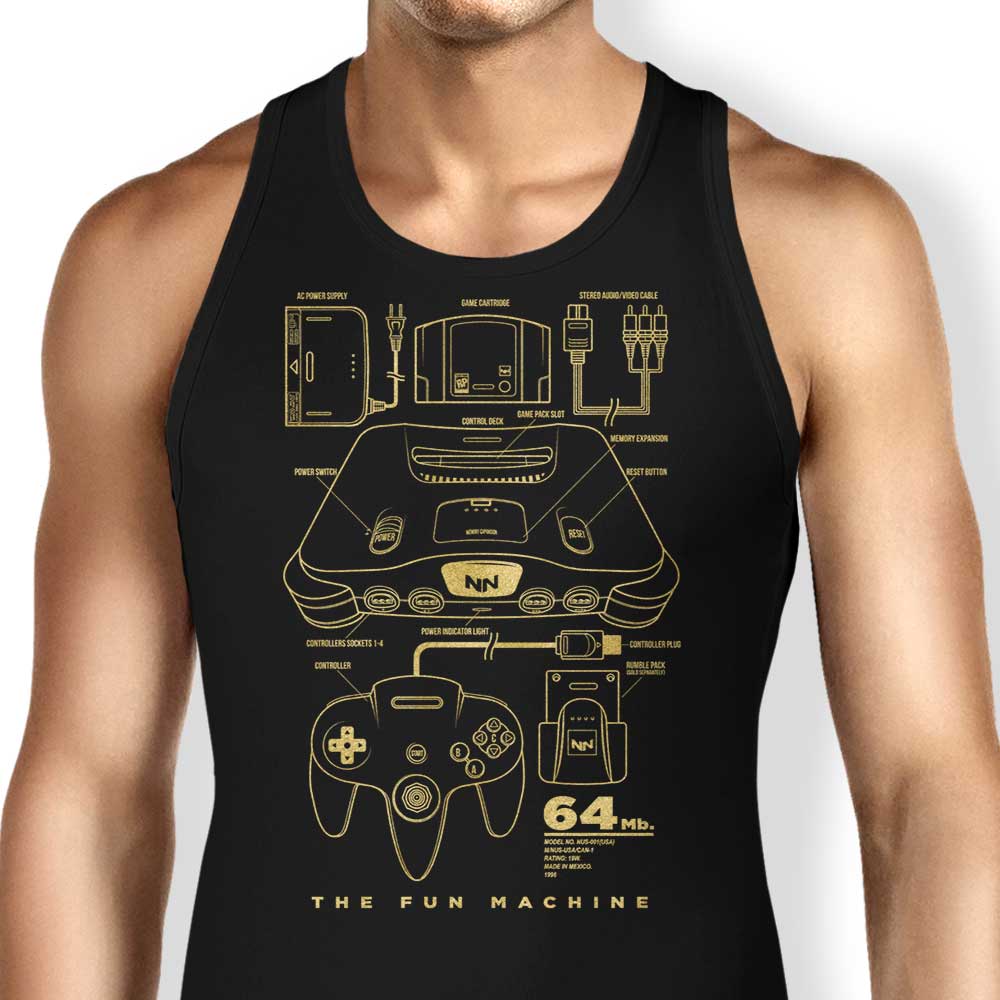 64-Bit Men's Tank Top for Stylish Wear