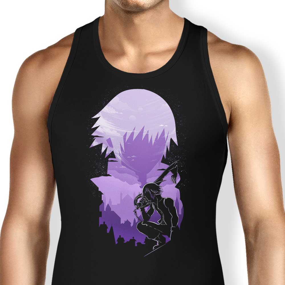 Stylish Light and Darkness Design Men's and Women's Tank Tops