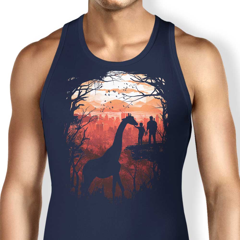 The Last Sunset Men's and Women's Unisex Stylish Tank Top
