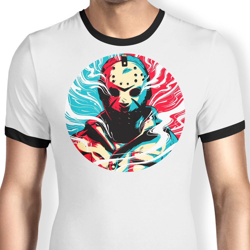 Douglasstencil's Colorful Friday Men's Ringer T - Shirt in S - 4XL Sizes