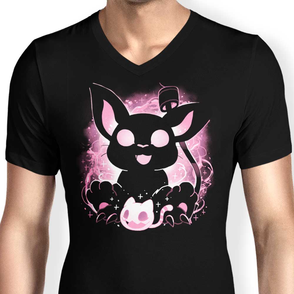 Digital Lighting Men's V-Neck T-Shirt
