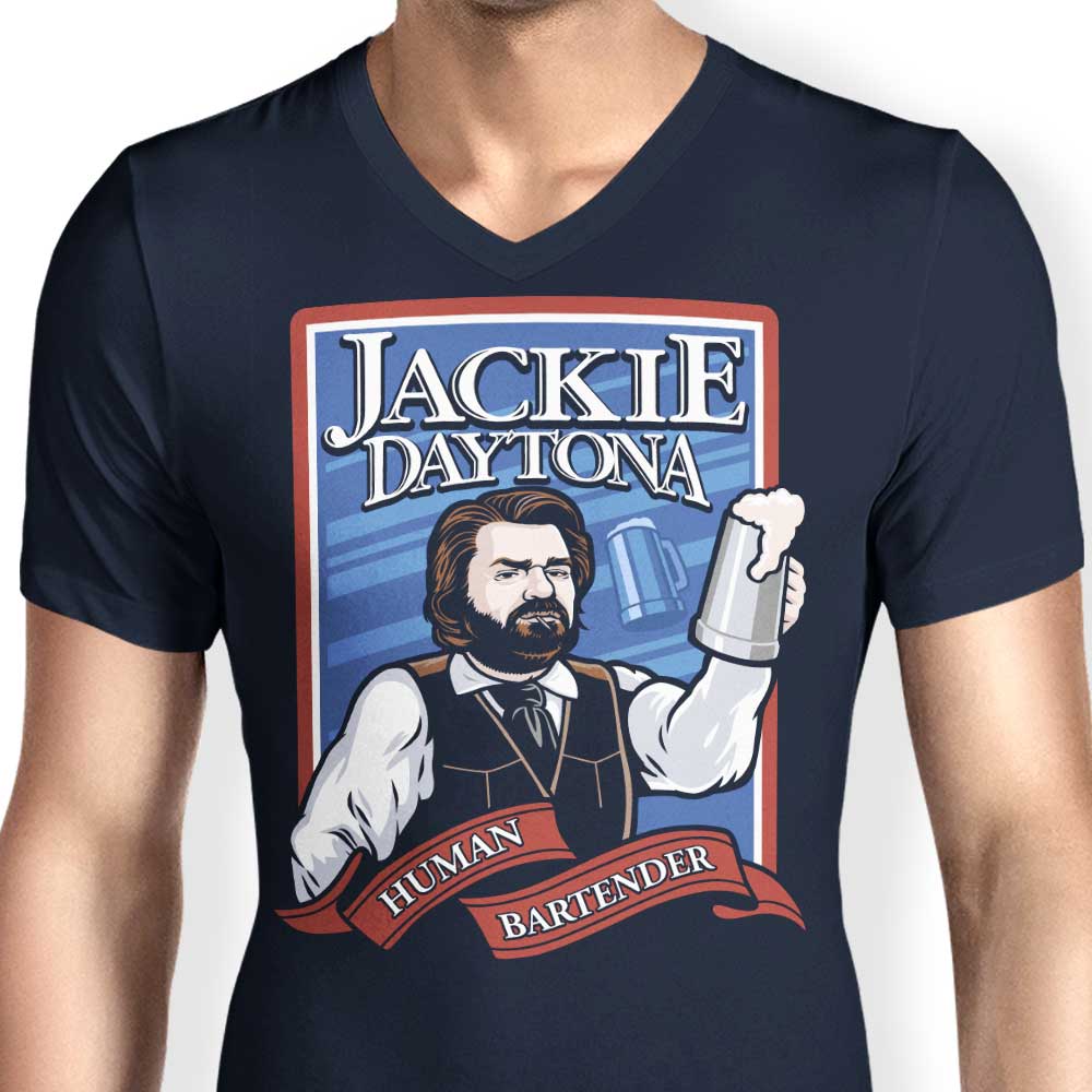 Stylish Men's V-Neck Inspired by Jackie Daytona