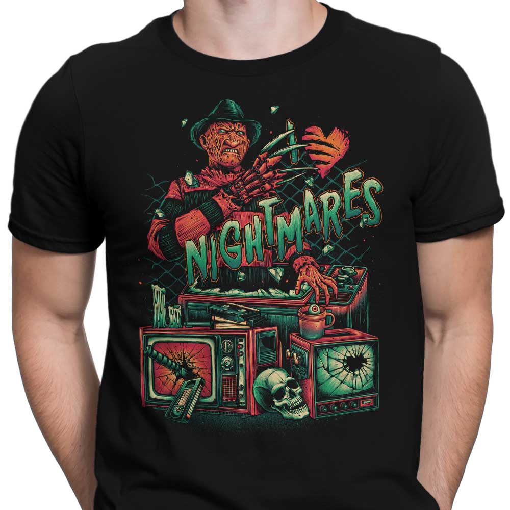 Glitchygorilla's I Heart Nightmares - Stylish Men's Apparel