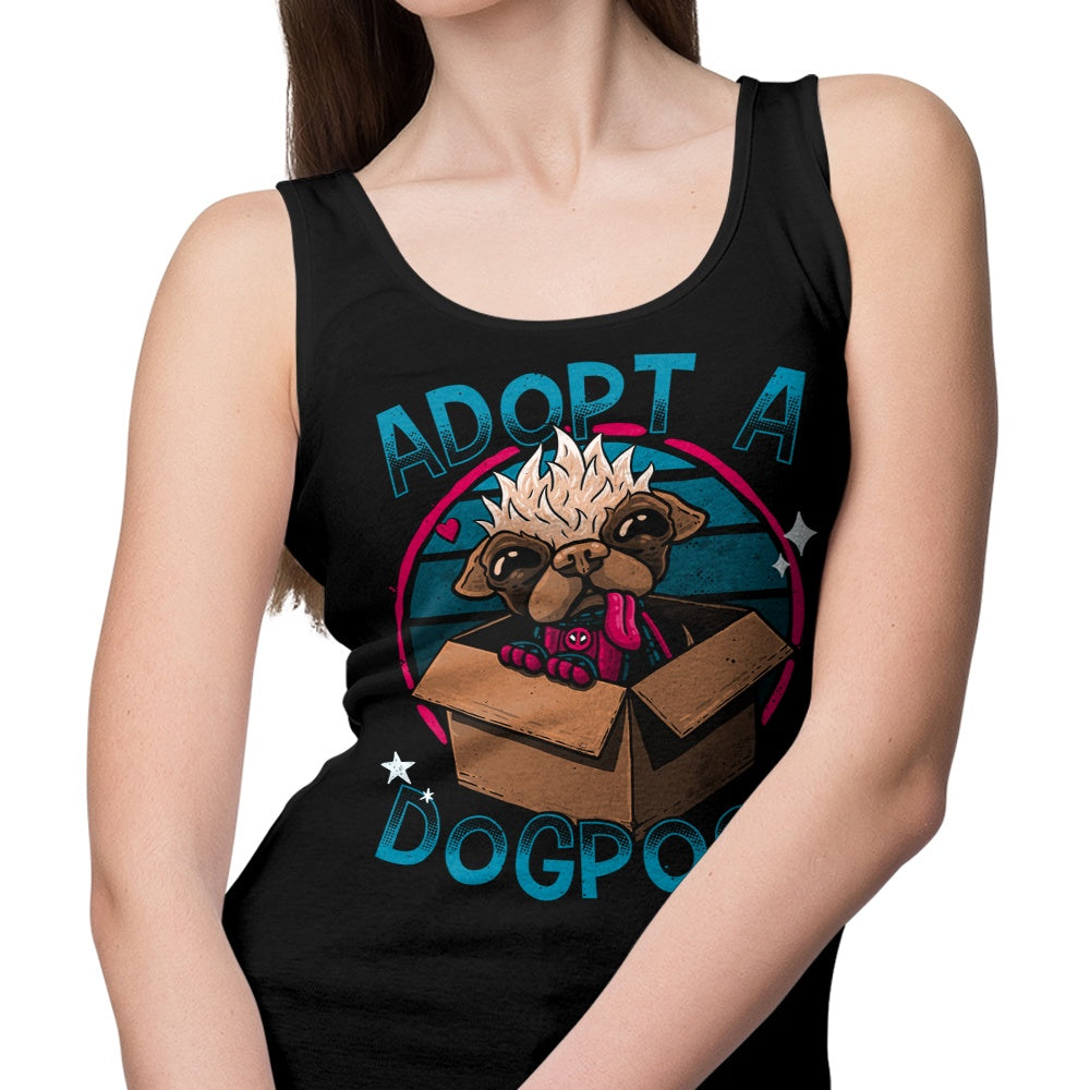 Adopt a Dogpool Design Tank Top for Fashionable Wear