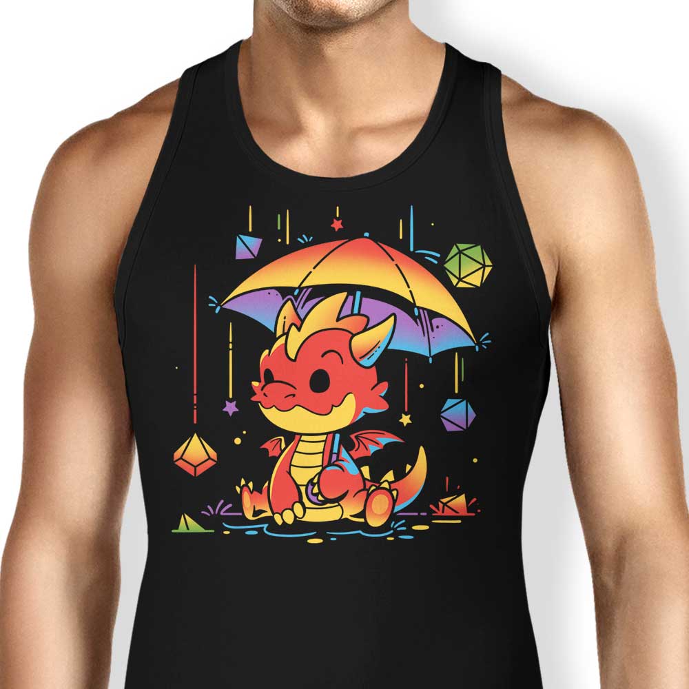 Rainy Dice Day Stylish Women's Tank Top for Casual Wear