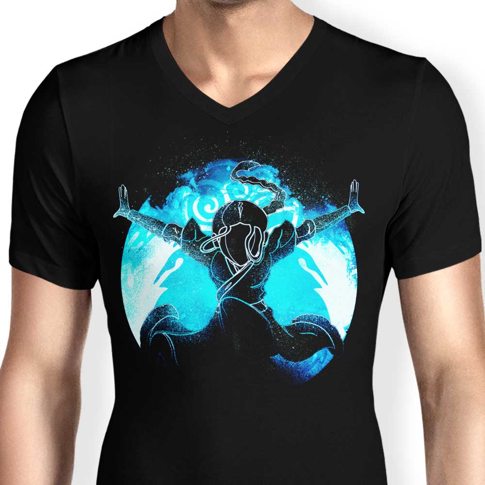 Men's V-Neck T-Shirt by Water Soul