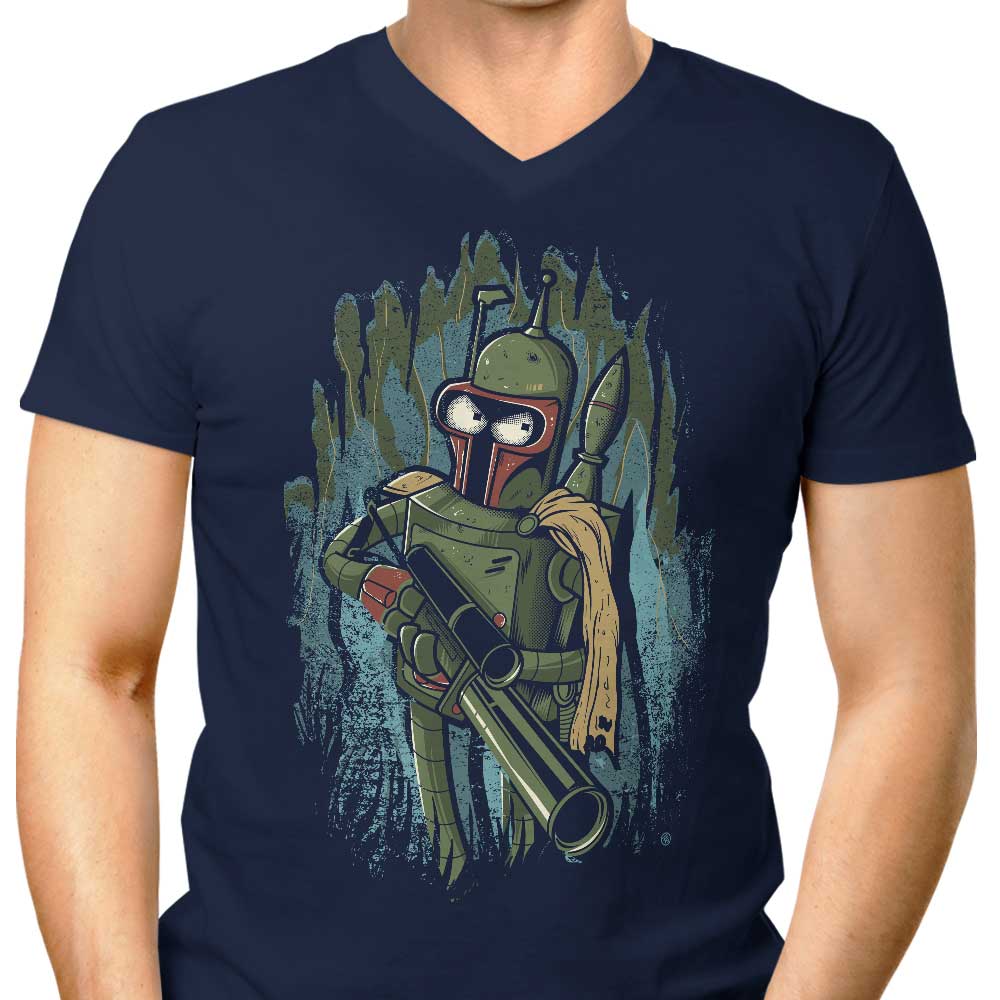Men's V-Neck Bender Fett T-Shirt