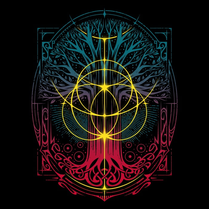 Alternative Golden Ring Design Men's V-Neck T-Shirt